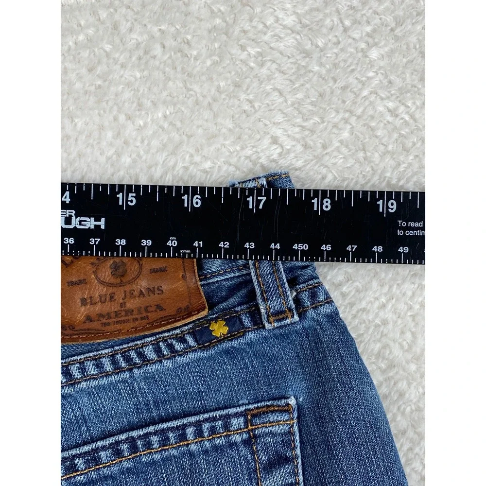 Lucky‎ Brand 181 Relaxed Straight Leg Jeans Mens 38x25 Blue Denim **READ**